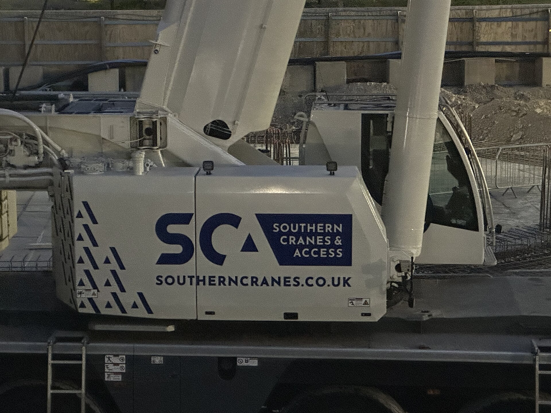 Construction Crane Support
